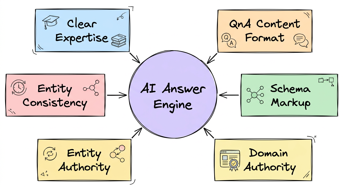 Five trust signals AI uses to decide what to cite